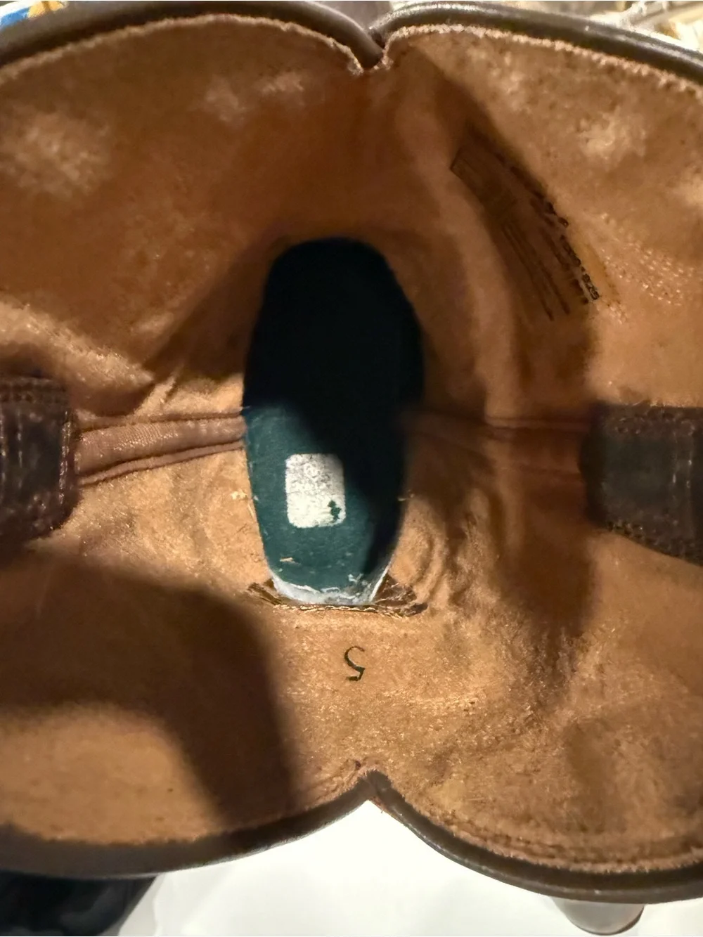 Ariat Brown Leather Kids Western Cowboy Boots